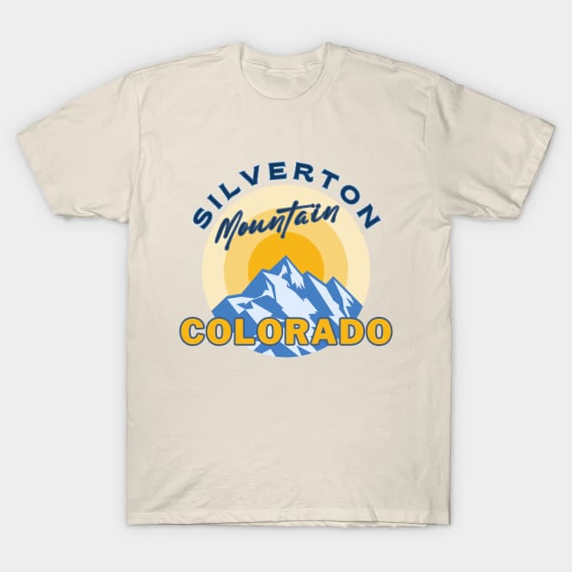 Silverton Mountain, Colorado. T-Shirt by Papilio Art